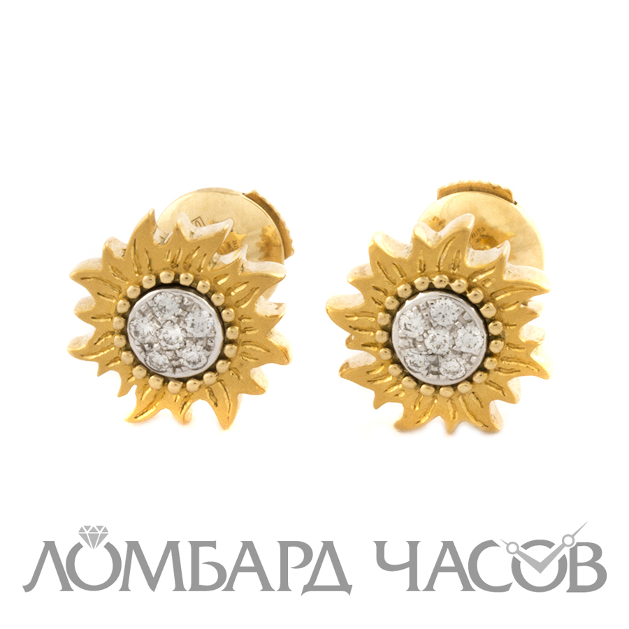 Ювелирное изделие Carrera y Carrera  
Sol Y Sombra Collection серьги