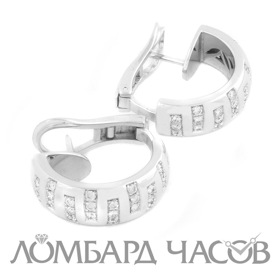 Ювелирное изделие Gianni Lazzaro  
серьги с бриллиантами