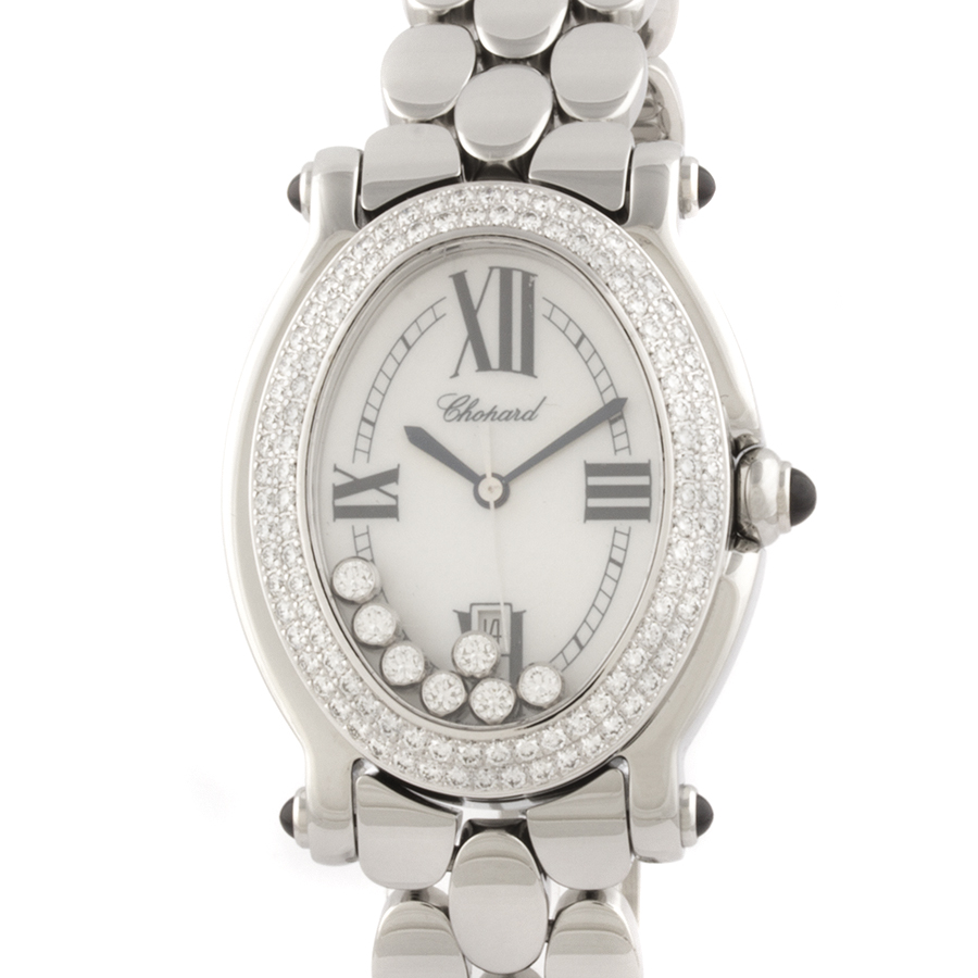 Швейцарские часы Chopard  Happy Sport 
Oval Diamonds