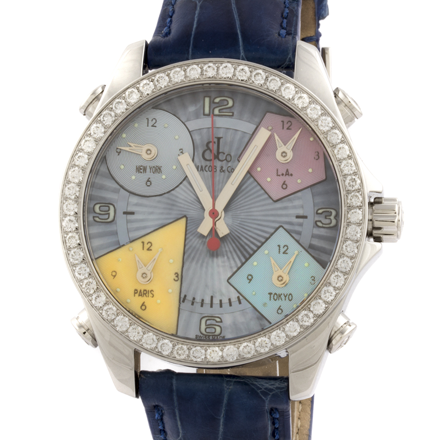 Швейцарские часы Jacob & Co. Jacob & Co 
Five Time Zones 40 mm