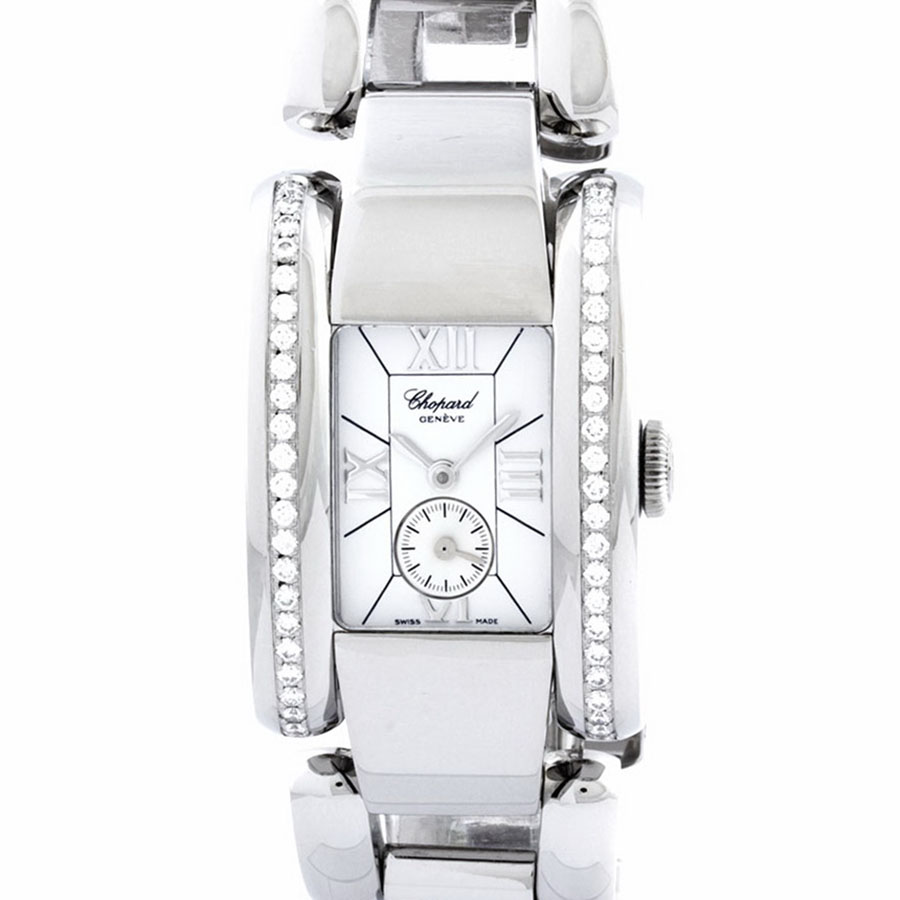 Chopard La Strada Steel Diamond Watch 4245