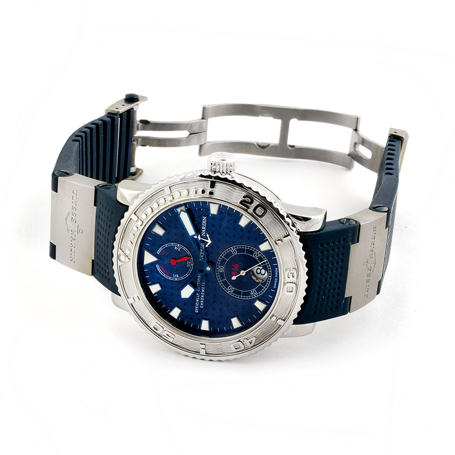 Швейцарские часы Ulysse Nardin  Marine Diver Blue Max Limited Edition 40 mm
