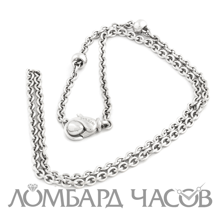 Ювелирное изделие Bvlgari  
цепочка из белого золота
