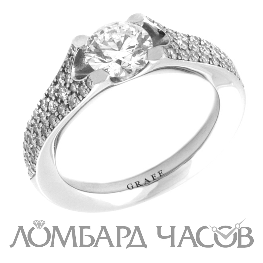 Ювелирное изделие Graff  
кольцо с бриллиантом 0.70 ct