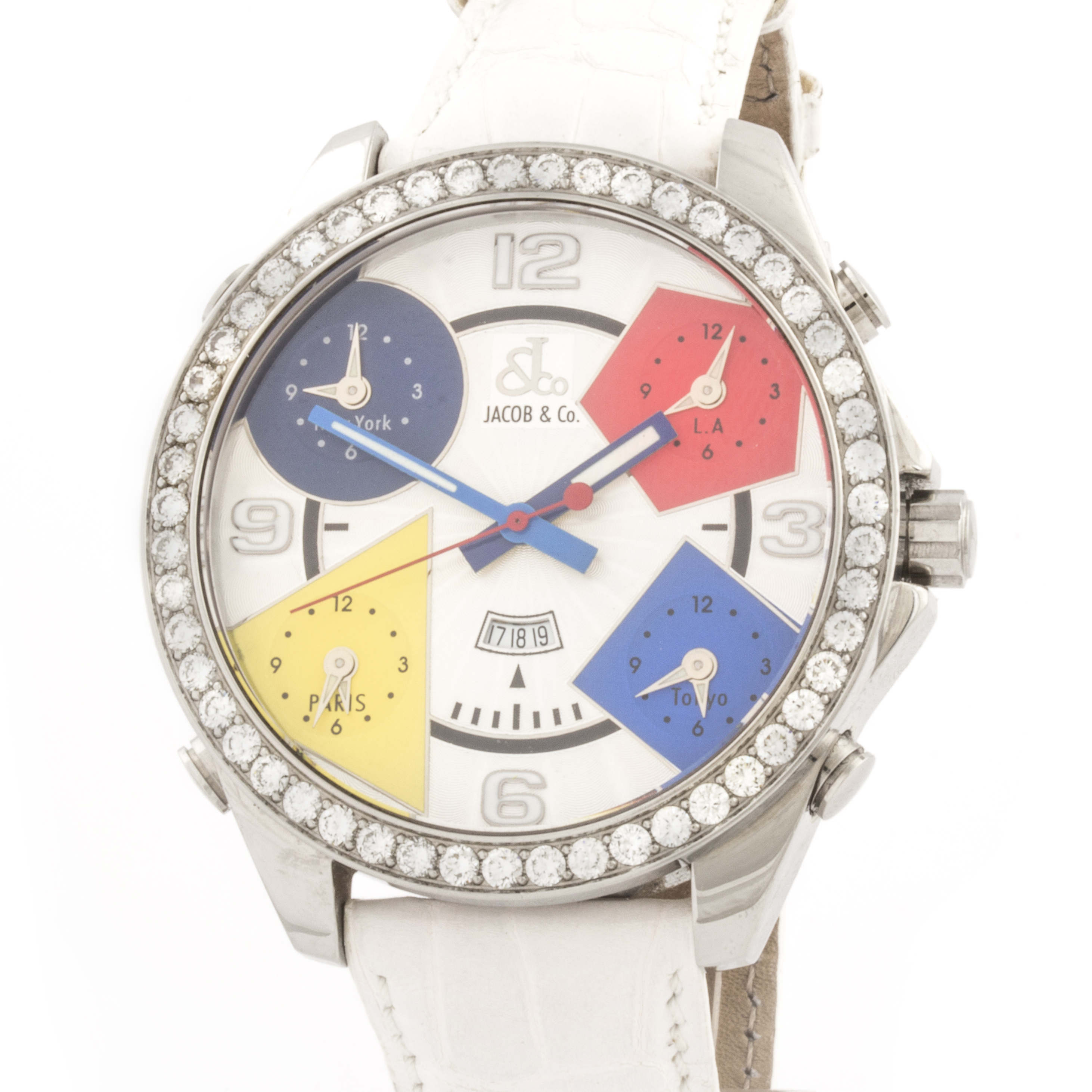 Швейцарские часы Jacob & Co. Jacob & Co 
Five Time Zones 47 mm