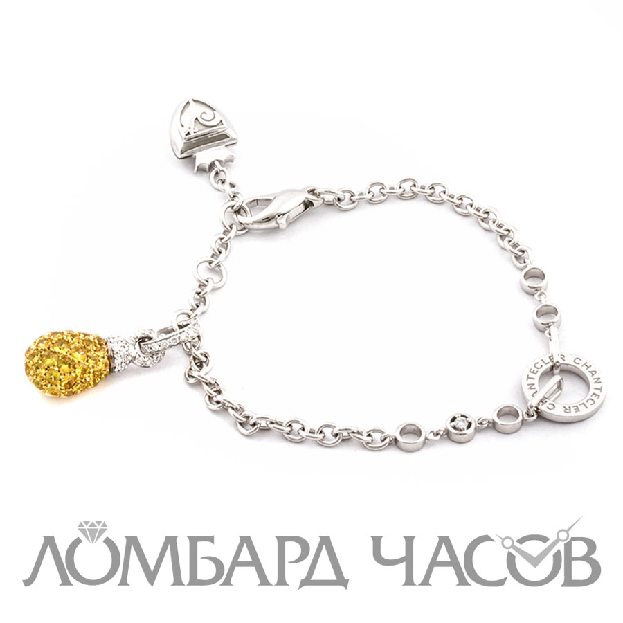 Ювелирное изделие Chantecler  
браслет с бриллиантами и цитринами
