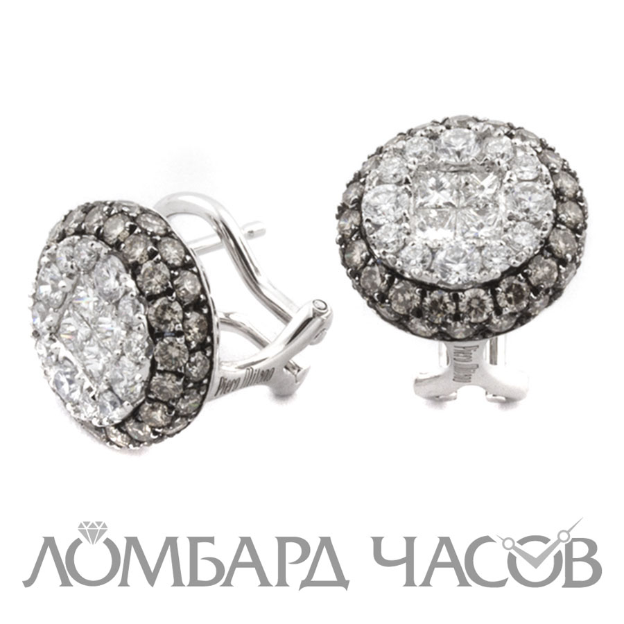 Ювелирное изделие Piero Milano  
серьги с бриллиантами