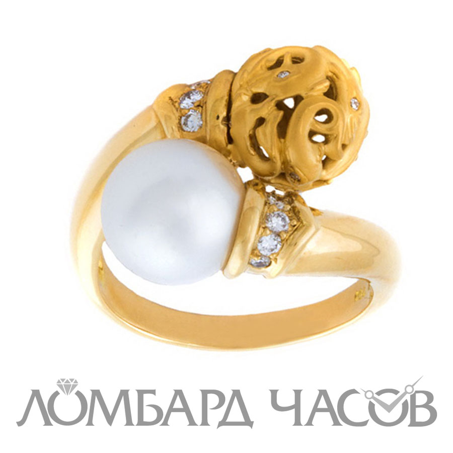 Ювелирное изделие Carrera y Carrera  
кольцо из золота с бриллиантами