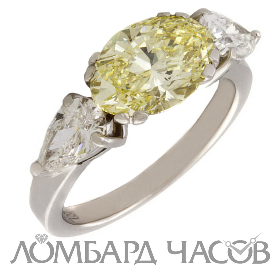 Ювелирное изделие No name Кольцо с бриллиантом 2.80 ct