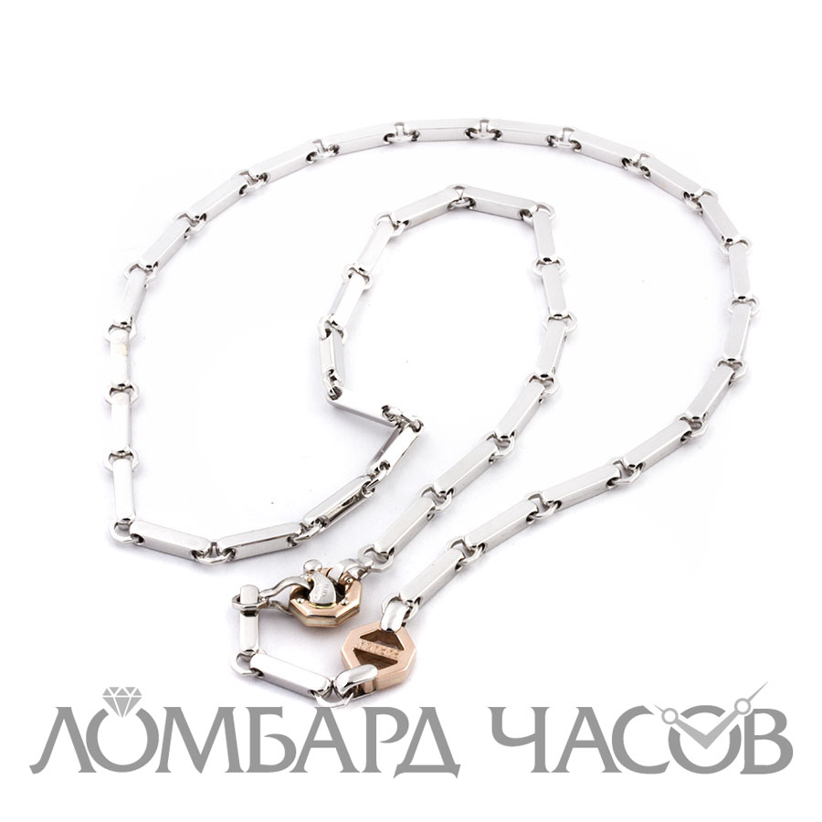 Ювелирное изделие Baraka  
цепь из белого и розового золота