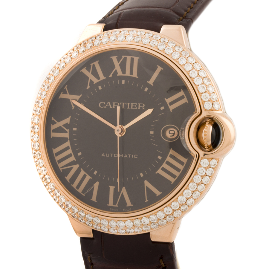 Швейцарские часы Cartier  Ballon Bleu Pink Gold 42 mm