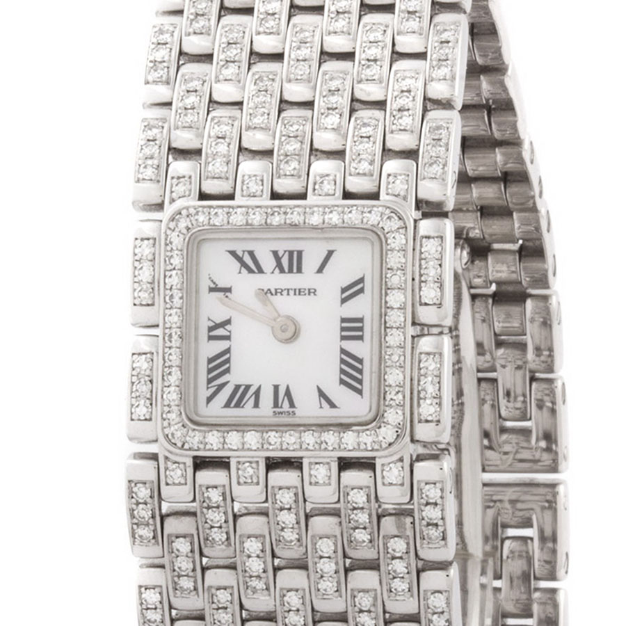 Швейцарские часы Cartier  Ruban Panthere 
Full Diamonds