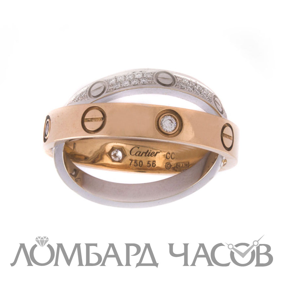 Ювелирное изделие Cartier  
Love кольцо