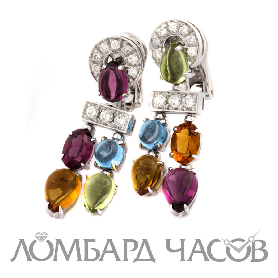 Ювелирное изделие Bvlgari  
Allegra Color серьги
