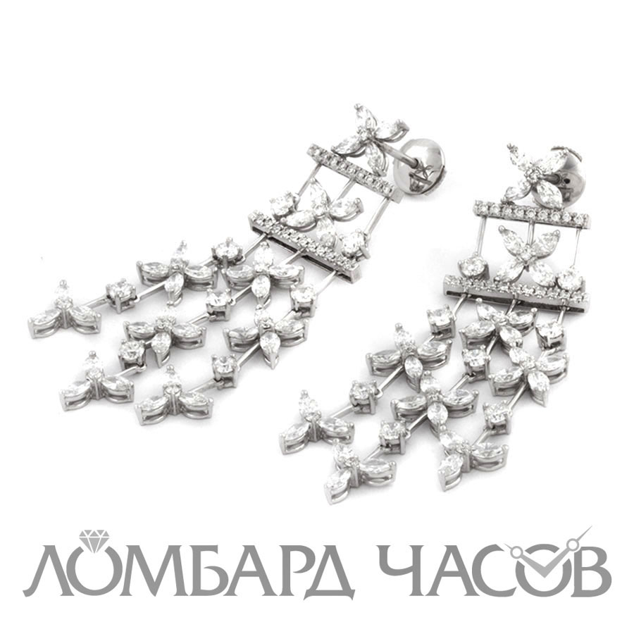 Ювелирное изделие Prima Exclusive  
серьги с бриллиантами