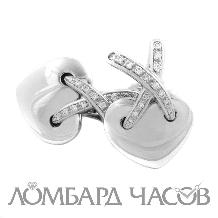Ювелирное изделие Chaumet  Liens Heard
серьги XXL с бриллиантами