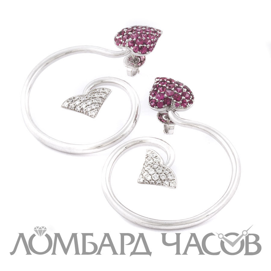 Ювелирное изделие Dior Jewelry Dior серьги из белого золота с бриллиантами