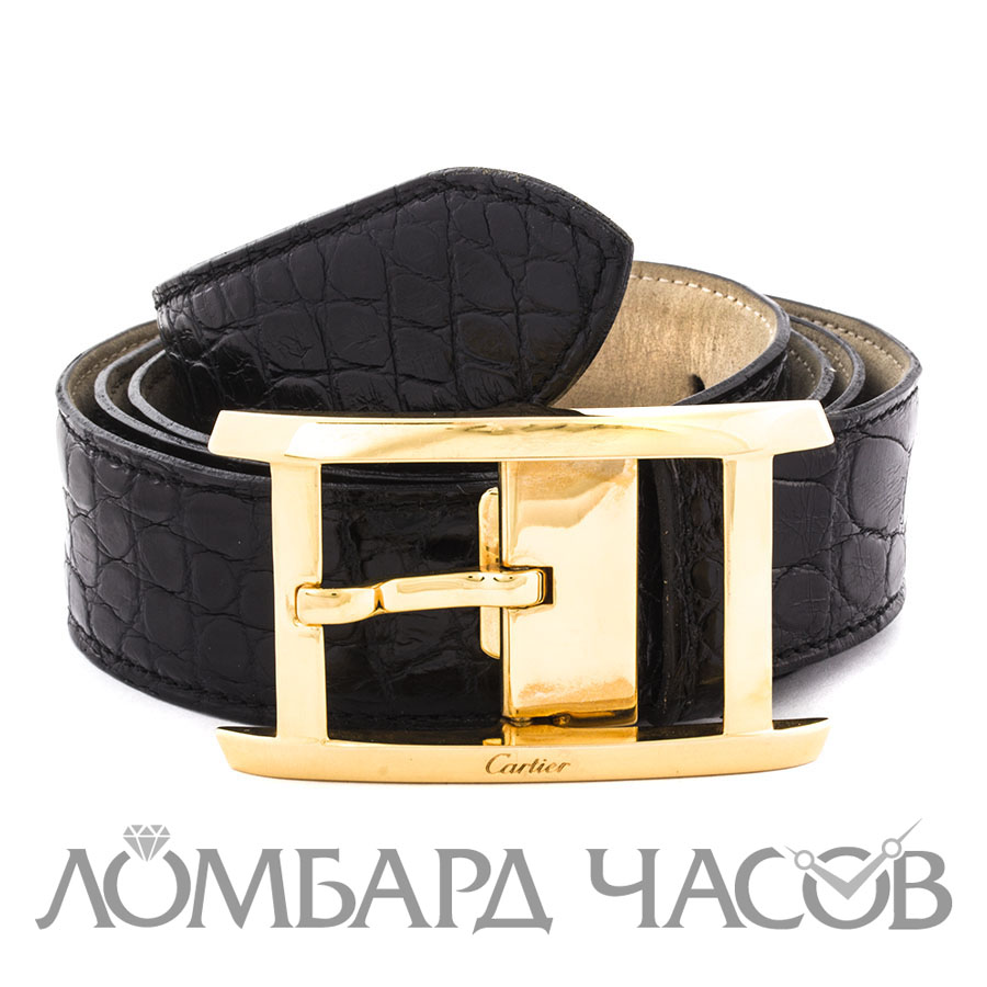 Аксессуар Cartier  Tank Americaine 
ремень из крокодила
