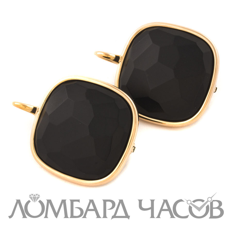Ювелирное изделие Pomellato  серьги 
 с ониксами