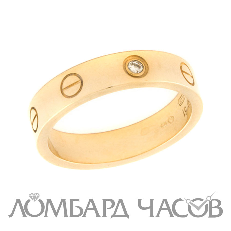 Ювелирное изделие Cartier  
Love кольцо