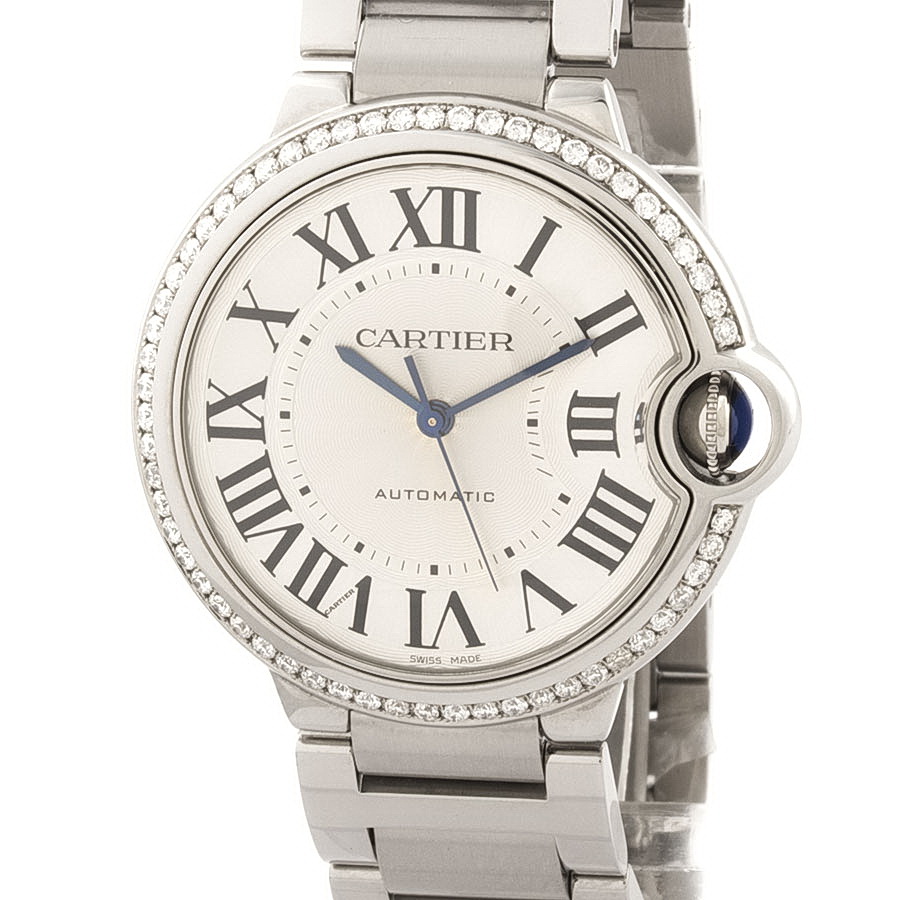 Швейцарские часы Cartier  
Ballon Bleu Steel 36 mm