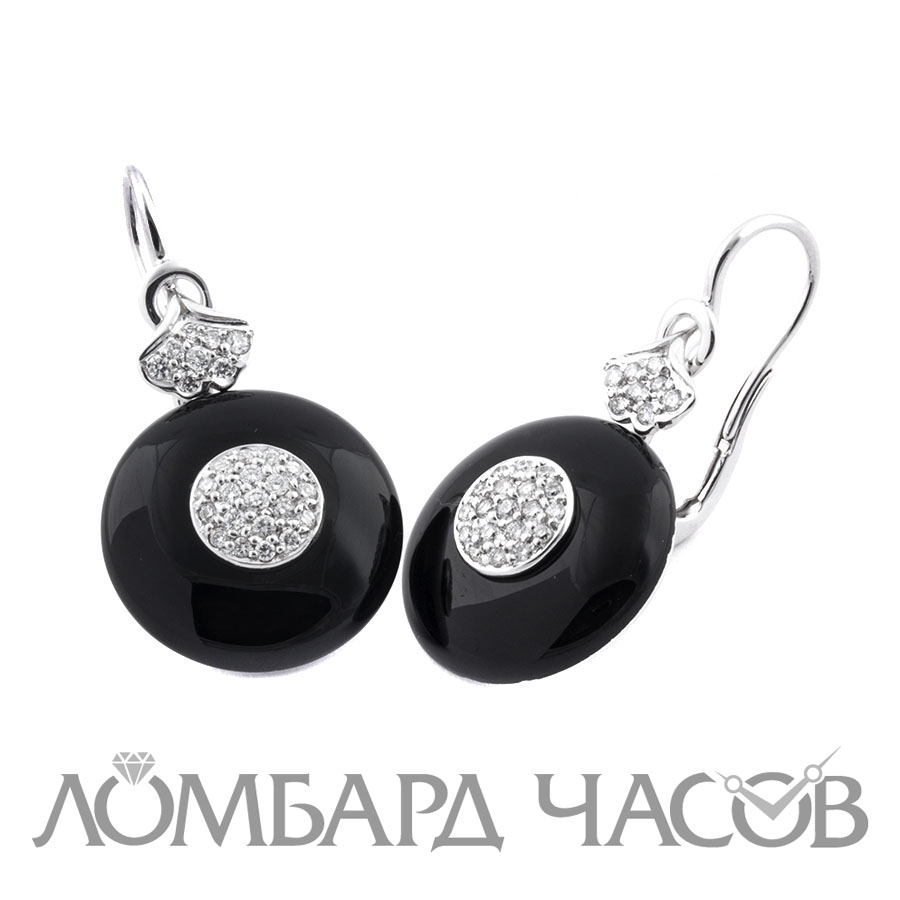 Ювелирное изделие Carrera y Carrera  
серьги с ониксом