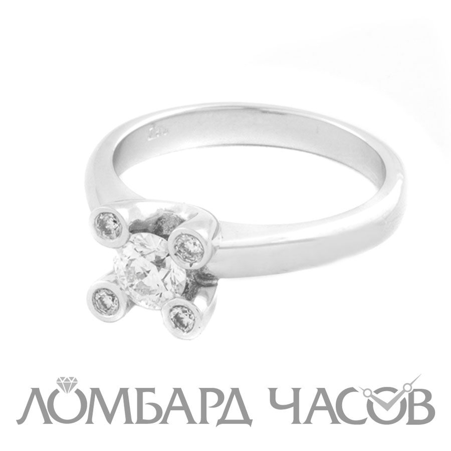 Ювелирное изделие No name Кольцо с бриллиантом 0.46 ct