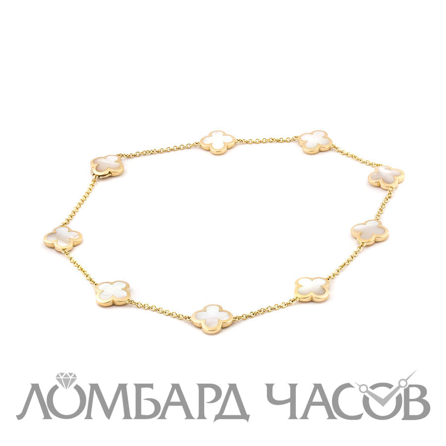Ювелирное изделие Van Cleef & Arpels  Pure Alhambra 9 мотивов колье
