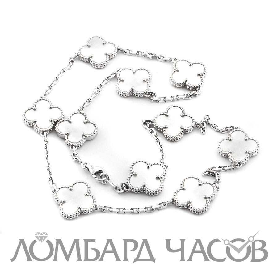 Ювелирное изделие Van Cleef & Arpels  Vintage Alhambra 10 мотивов колье