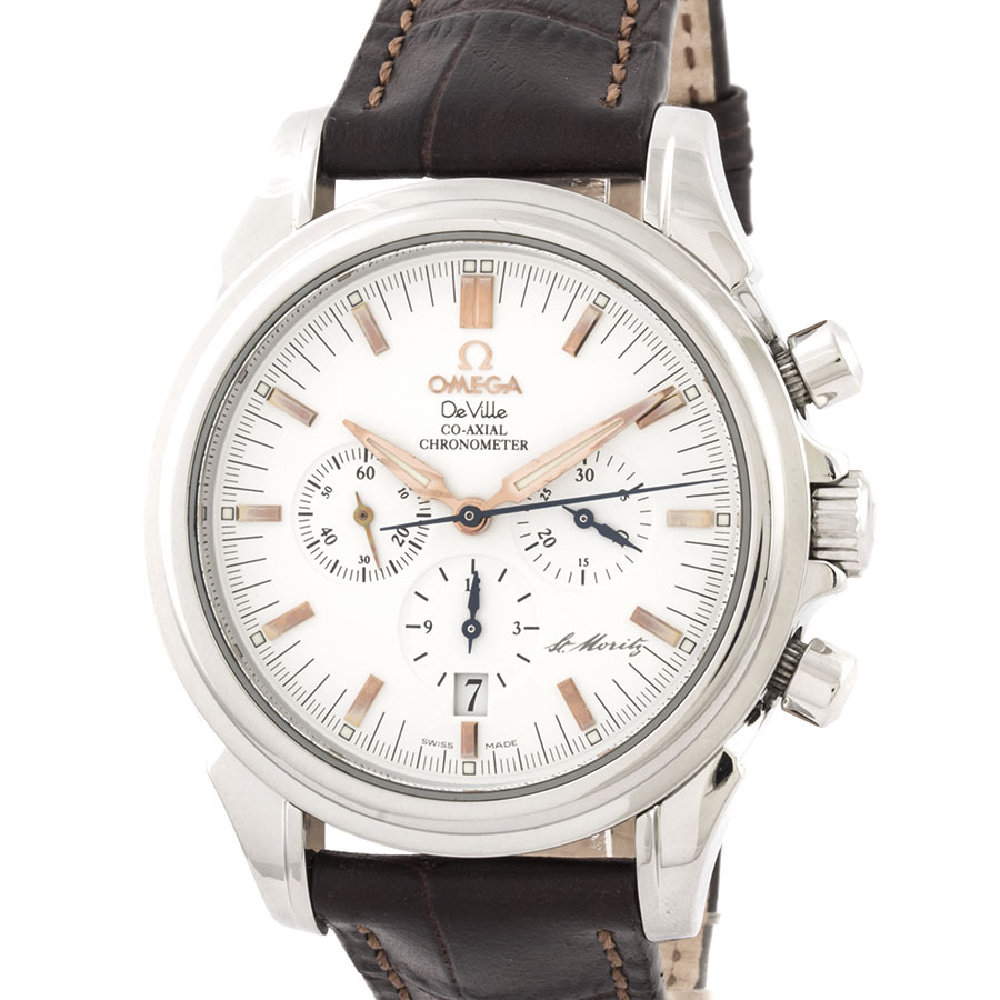 Швейцарские часы Omega  De Ville 
St. Moritz Chronograph