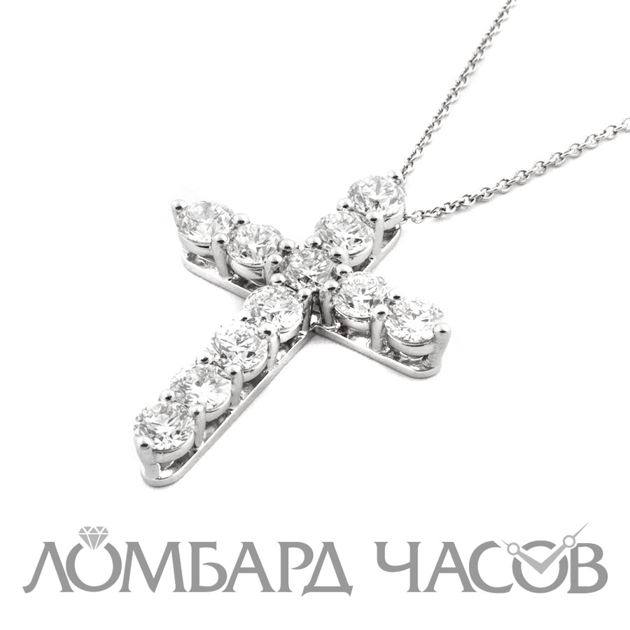 Ювелирное изделие Tiffany & Co  Cross Pendant Extra Large 2.52 ct.