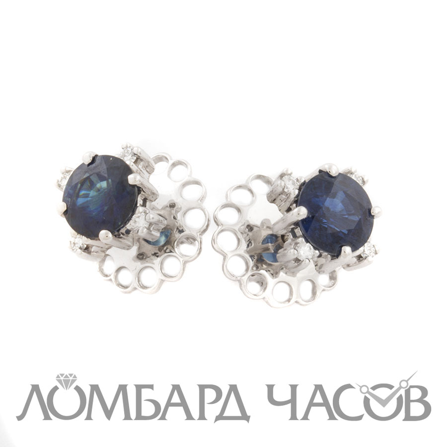 Ювелирное изделие Zydo Gioielli Zydo Jewelry серьги с сапфирами