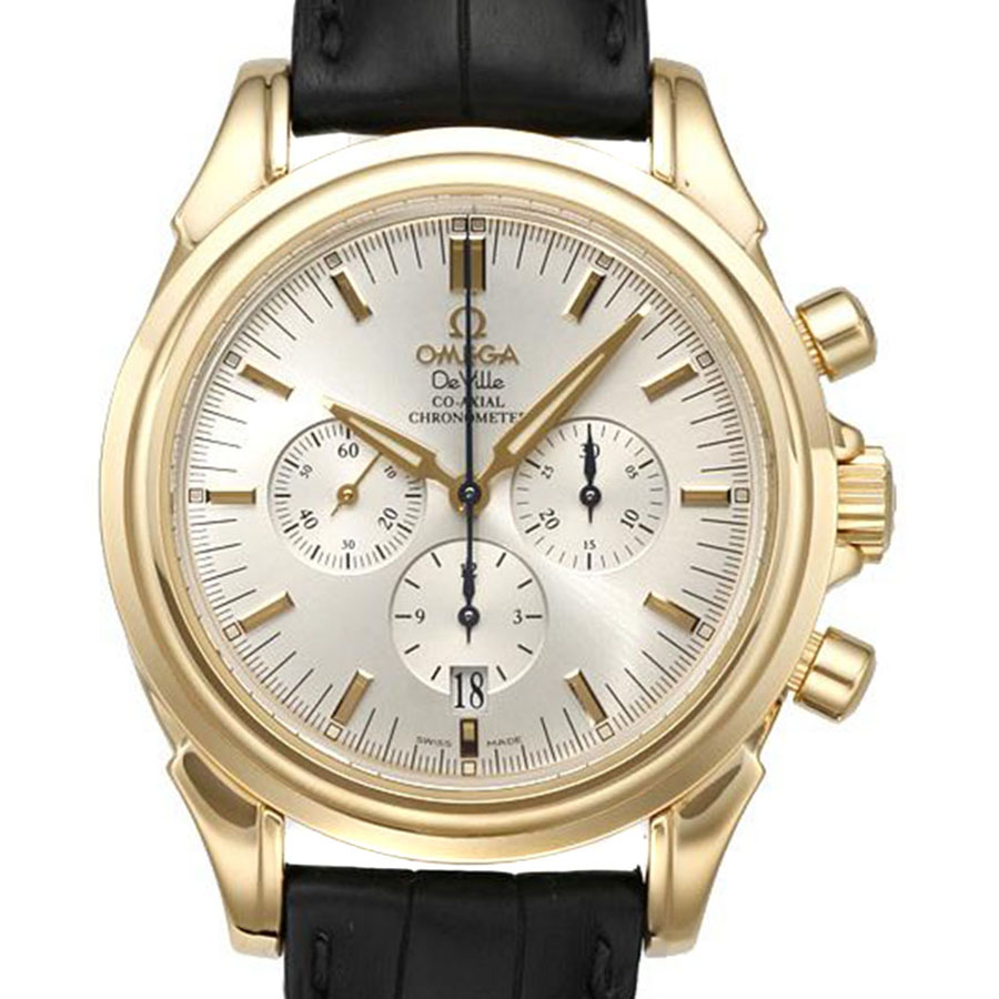 Швейцарские часы Omega  De Ville 
Co-Axial Chronograph
