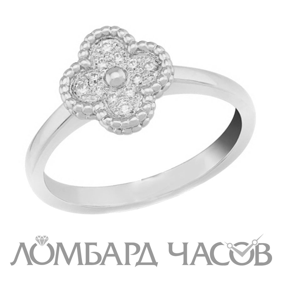 Ювелирное изделие Van Cleef & Arpels  Alhambra 
кольцо с бриллиантами