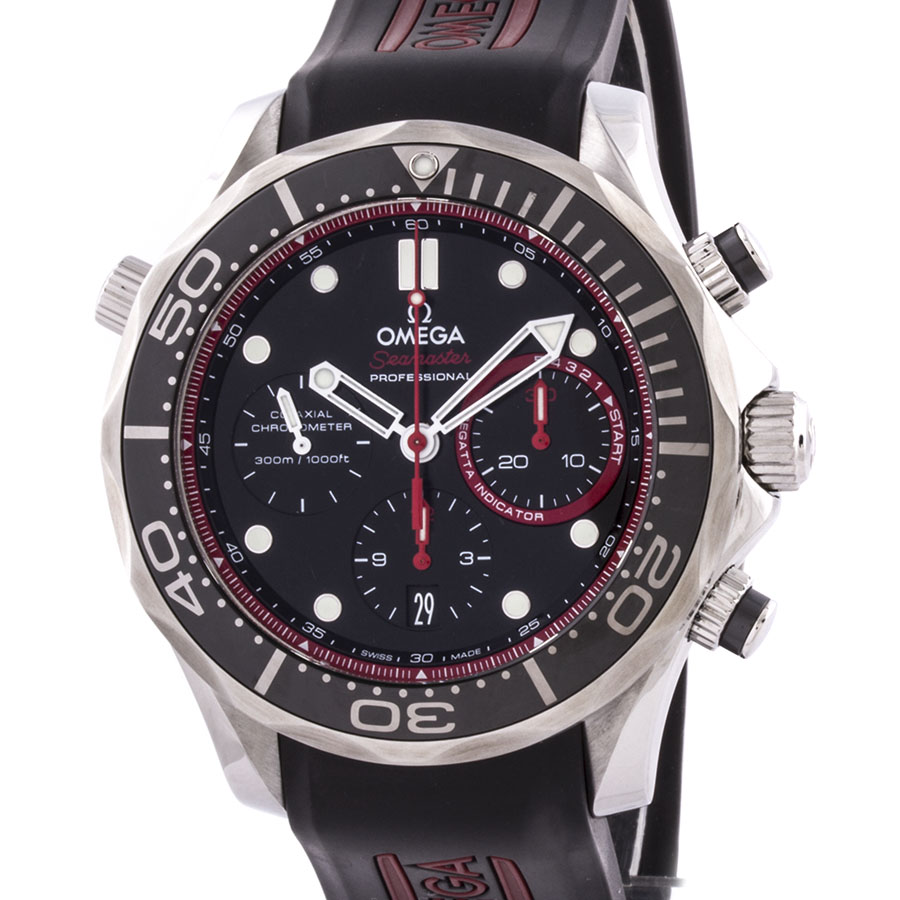 Швейцарские часы Omega  Seamaster Co-axial Chronograph New Zealand LIMITED EDITION