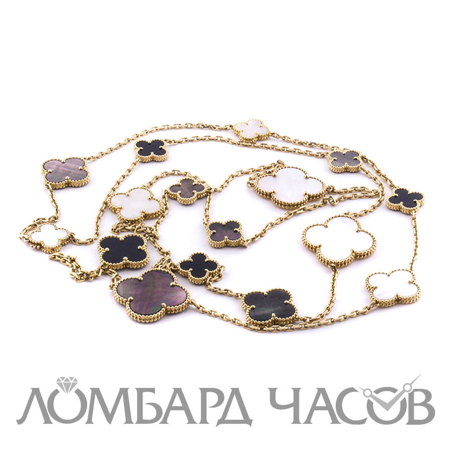 Ювелирное изделие Van Cleef & Arpels  
Magic Alhambra 16 motifs ожерелье