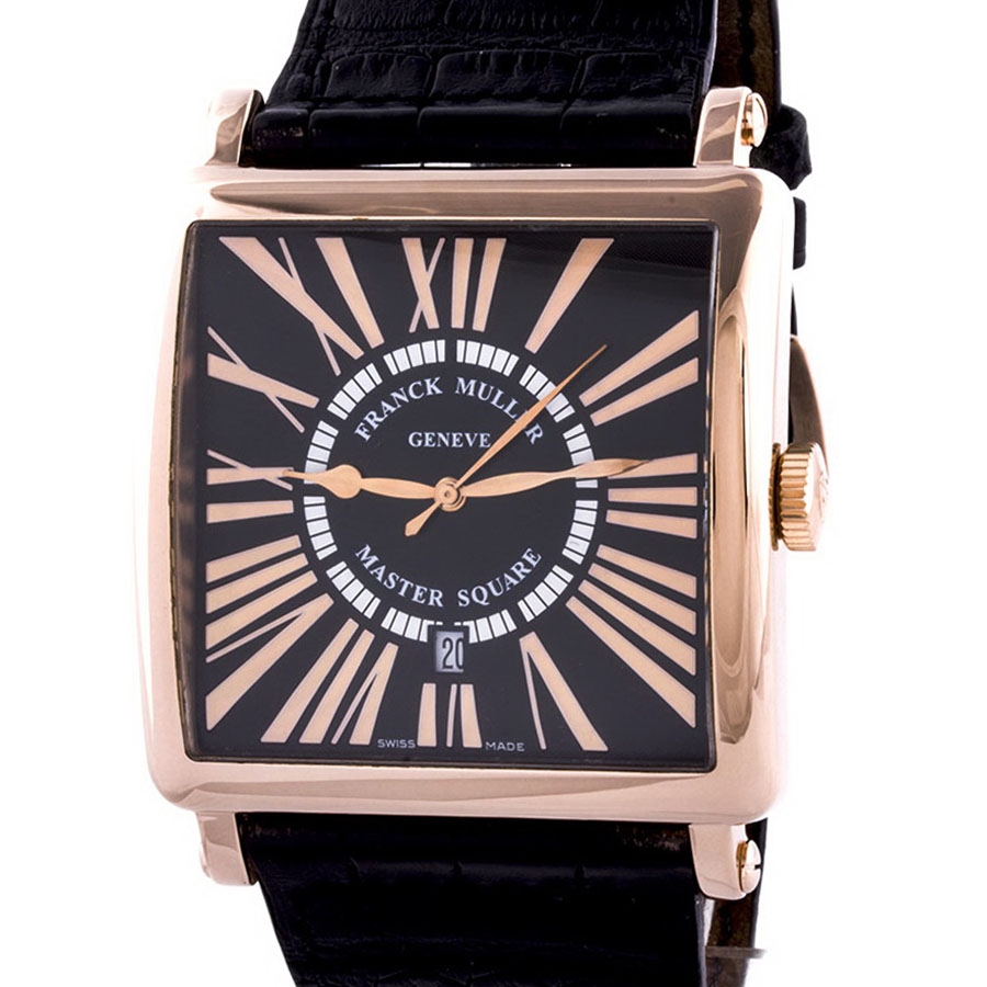 Швейцарские часы Franck Muller  
Master Square King Gold