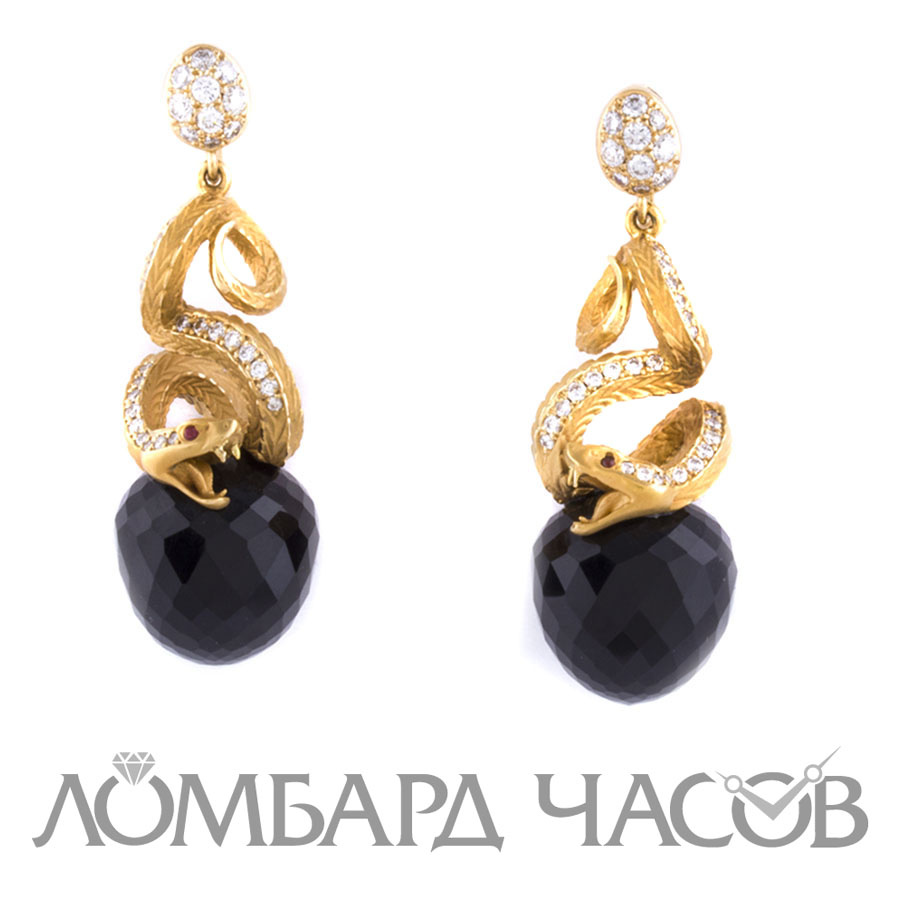 Ювелирное изделие Magerit Joyas Magerit серьги с ониксом