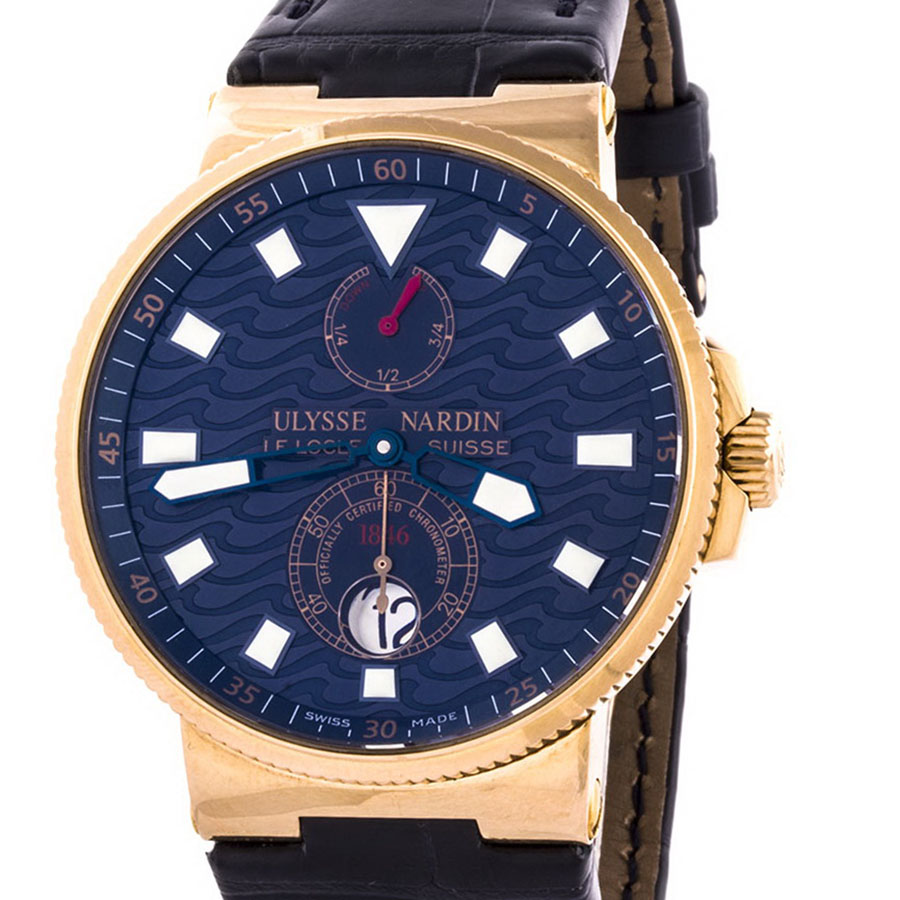 Швейцарские часы Ulysse Nardin  
Maxi Marine Chronometer 
41 mm Limited