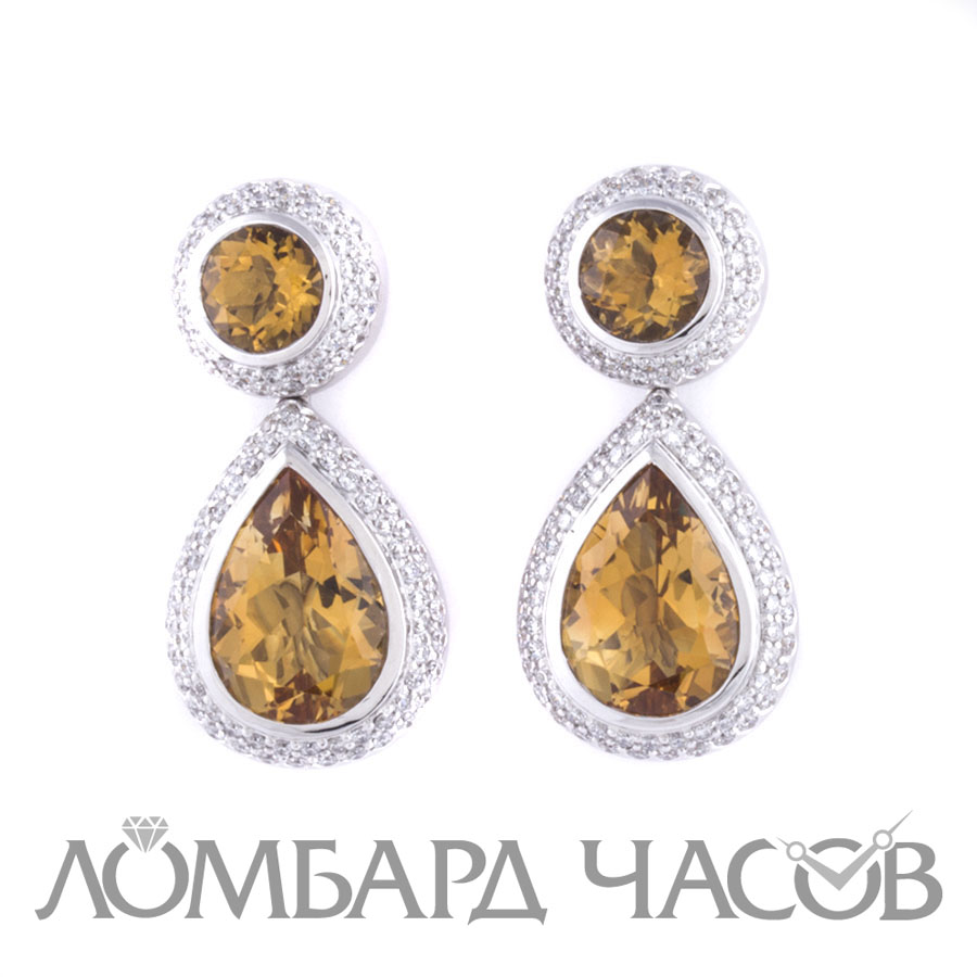 Ювелирное изделие Mouawad  серьги с бриллиантами