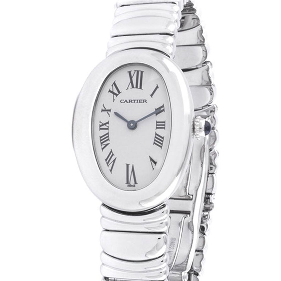 Швейцарские часы Cartier  
Baignoire White Gold Ladies Quartz