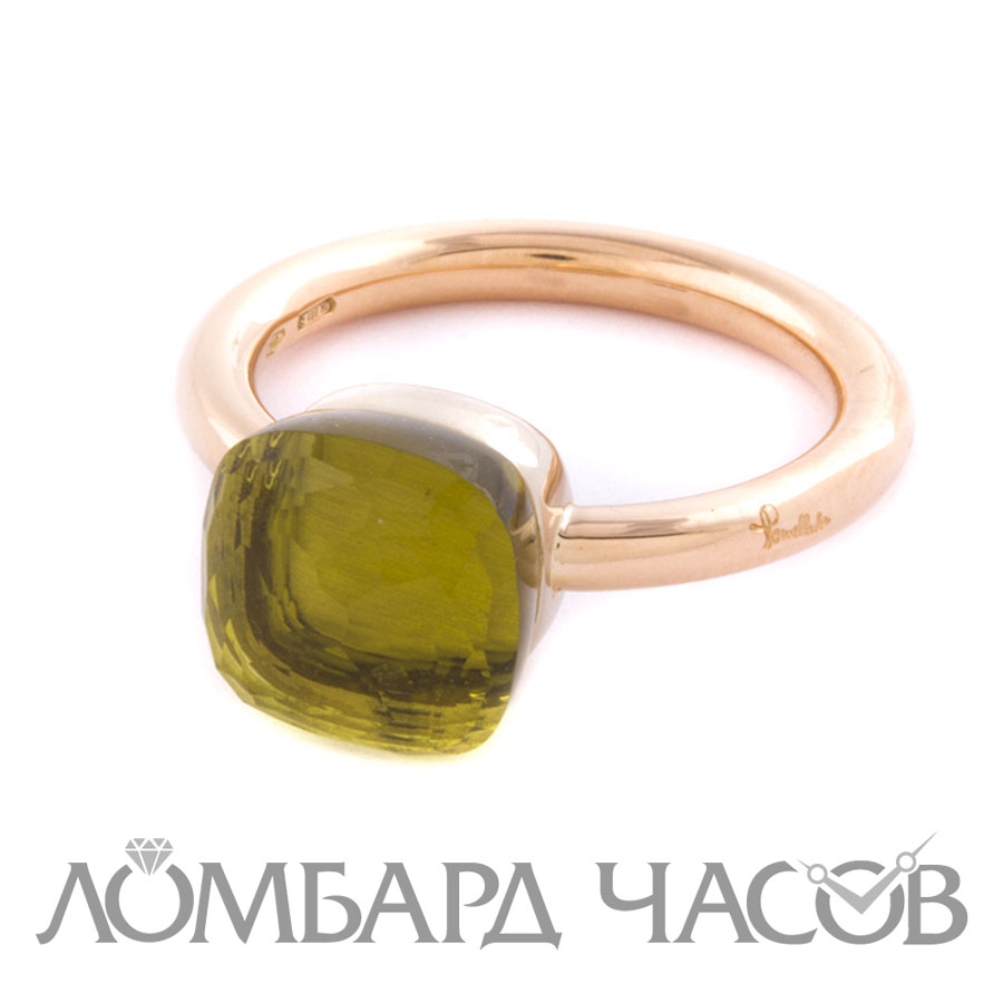 Ювелирное изделие Pomellato  
кольцо Nudo с лимонным кварцем