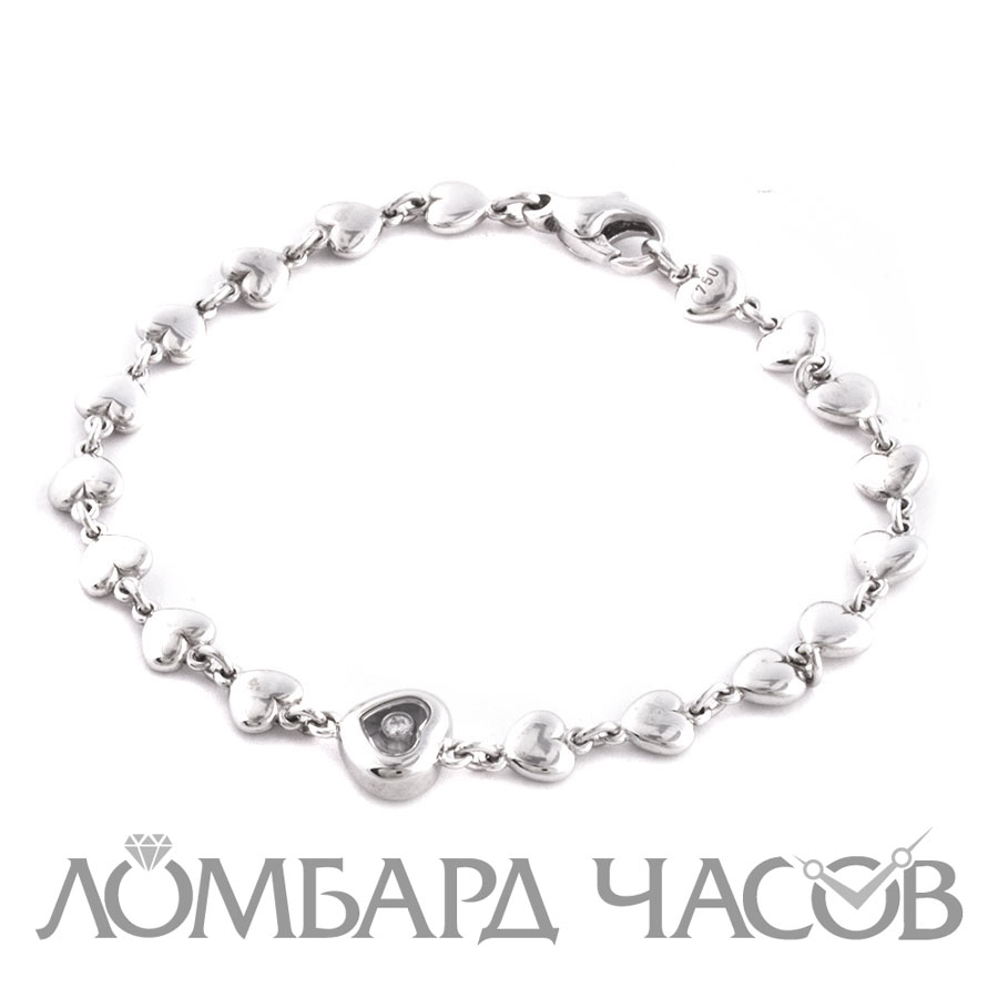 Ювелирное изделие Chopard  
браслет из белого золота с бриллиантом