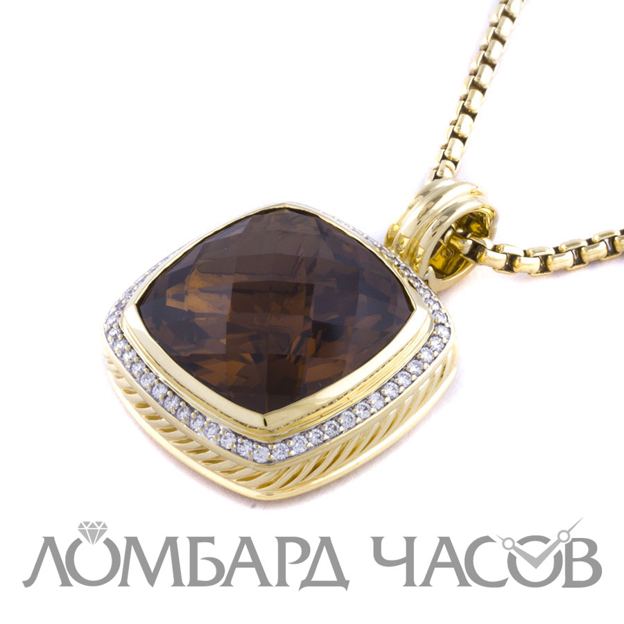 Ювелирное изделие David Yurman  
подвеска с цитрином