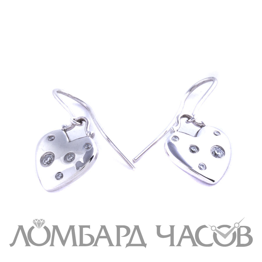 Ювелирное изделие Tiffany & Co  
серьги Сердечки