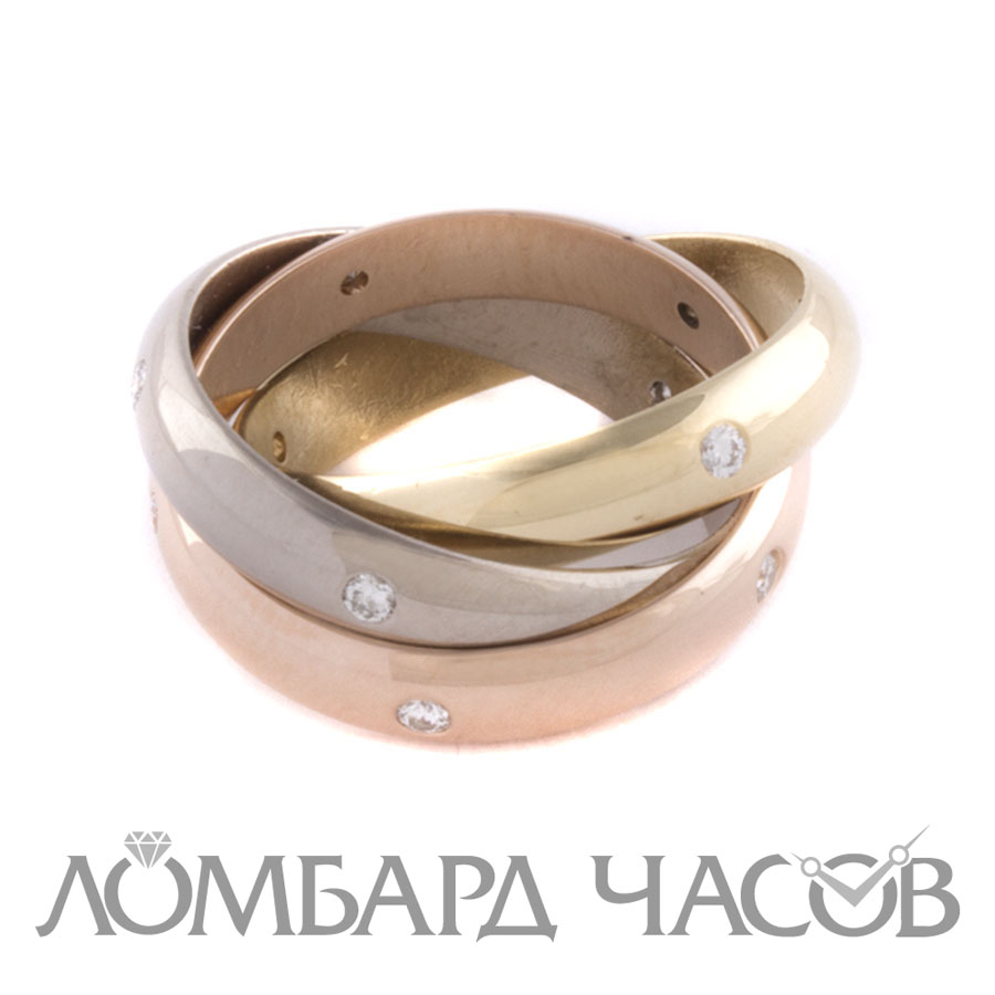 Кольцо Cartier Trinity Купить