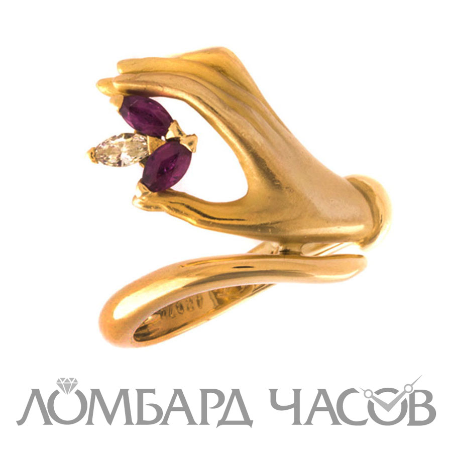 Ювелирное изделие Carrera y Carrera  
кольцо с рубинами