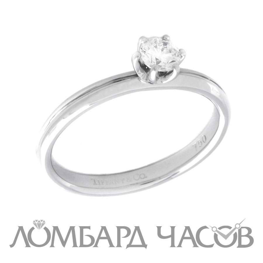 Ювелирное изделие Tiffany & Co  
кольцо с 0.25 ct