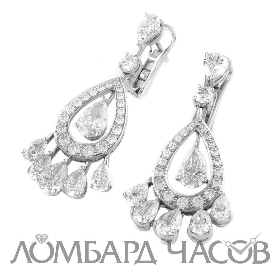 Ювелирное изделие Prima Exclusive  серьги 
с бриллиантами 6.58 ct