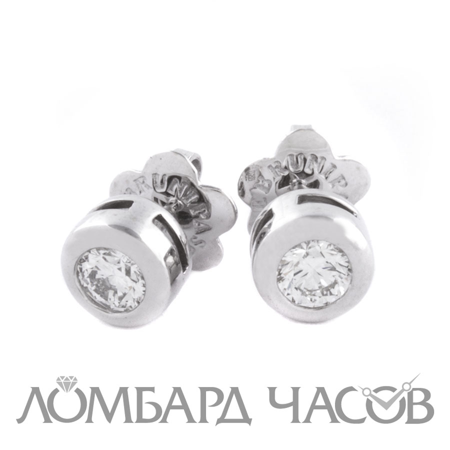 Ювелирное изделие No name Пусеты с бриллиантами по 0.40 ct GIA